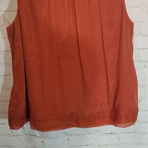 Coldwater Creek orange tank top size XL - Picture 9 of 9